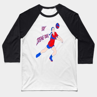 YAY IRENE DAY NEON GIRL VOLLEYBALL PLAYER Baseball T-Shirt